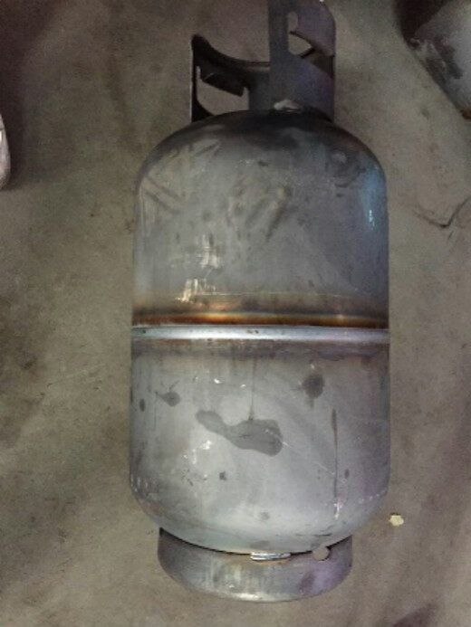 煤气罐焊接成品图