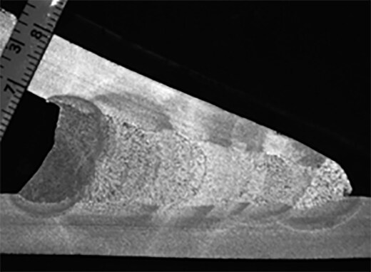 Macroscopic View of Weld Penetration - Artsen CM500C Welding Machine