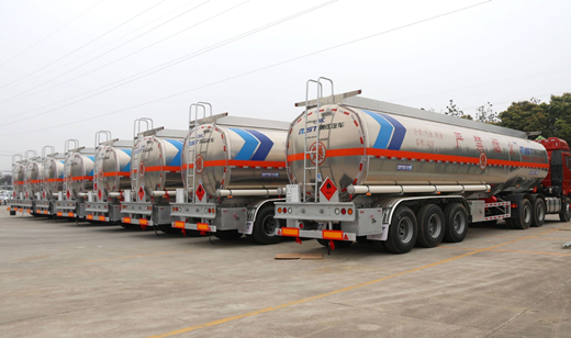 Aluminum alloy tank trucks
