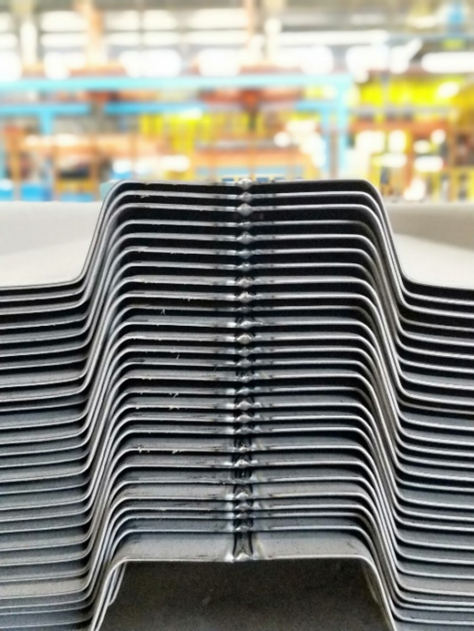 Cross Section Weld Seam Effect - Megmeet container welding solution