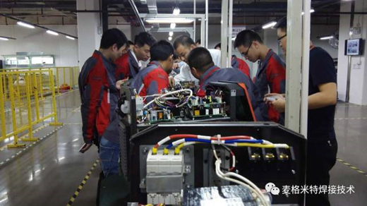 Megmeet Welding Technology electrical and after-sales training