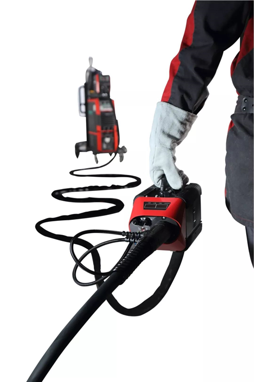 Megmeet handheld feeding wire machine