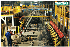 MEGMEET Sea Shipping Containers welding solutions - MetaTIG ACDC HF TIG Welders 315A