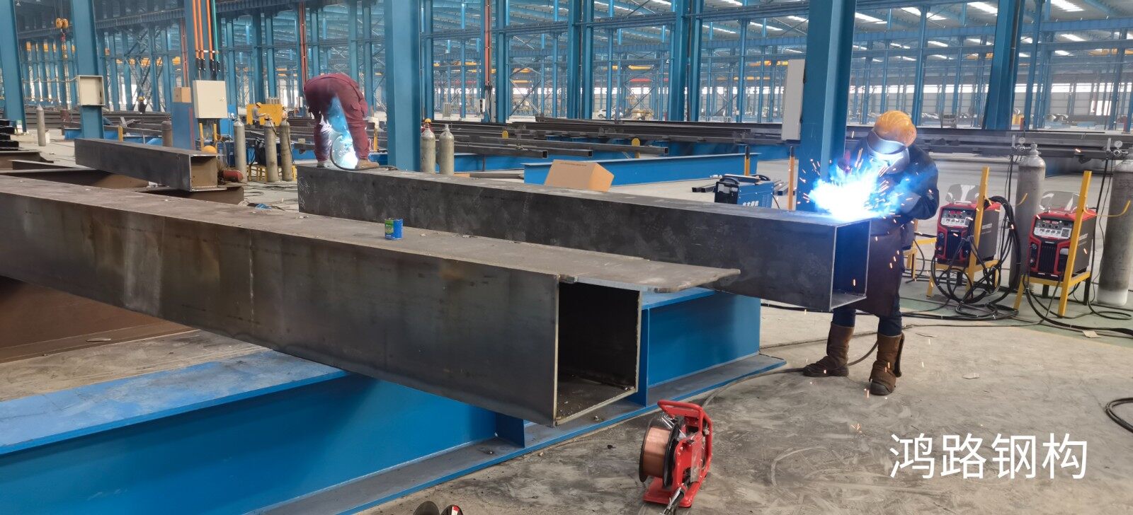 Honglu-Steel on-site welding