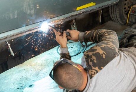 horizonal welding position