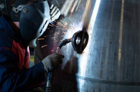 vertical welding position