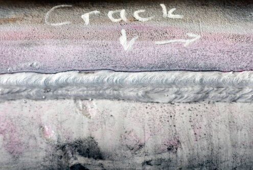 welding crack