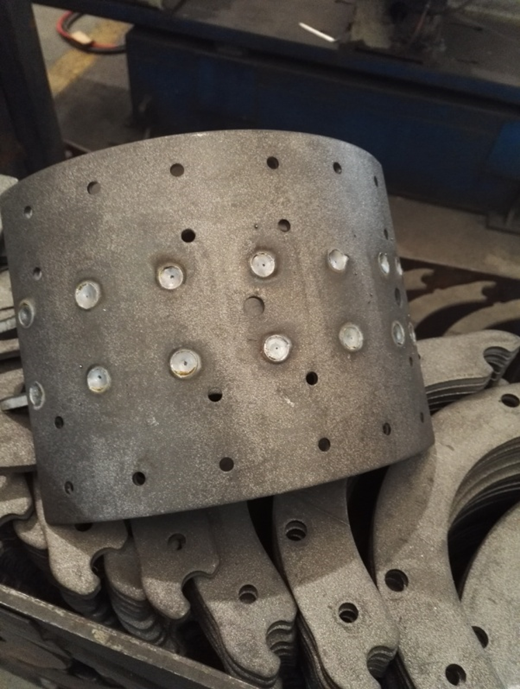 Spot welding result (surface) - Megmeet automative welding solution
