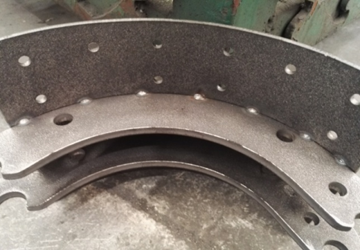 Megmeet Brake Shoes Welding Results (Inner Side)