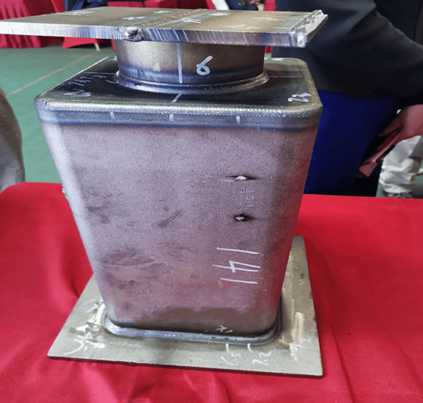 全国钢结构焊接职业技能竞赛参赛焊接工件展示