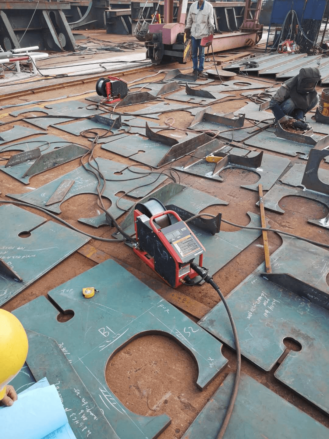 Complicated Shipbuilding Welding Situation - Megmeet