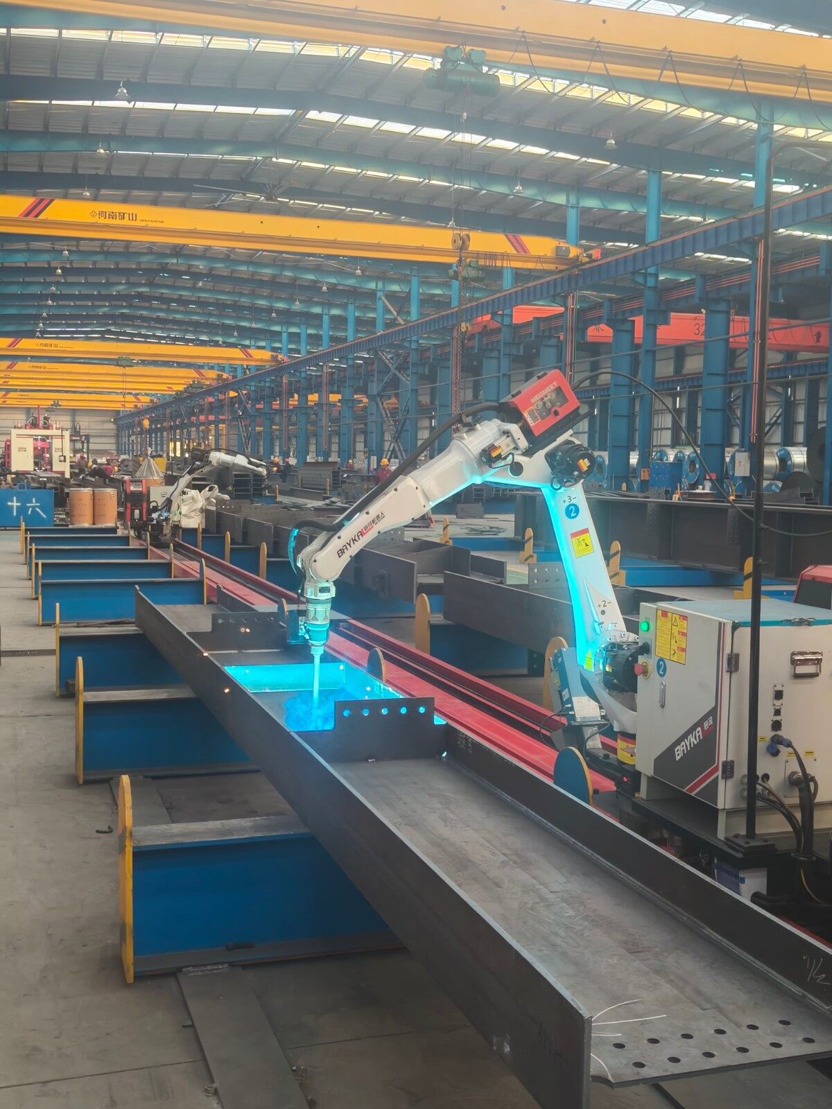 Megmeet dex2 M welding machine applied in Honglu-steel