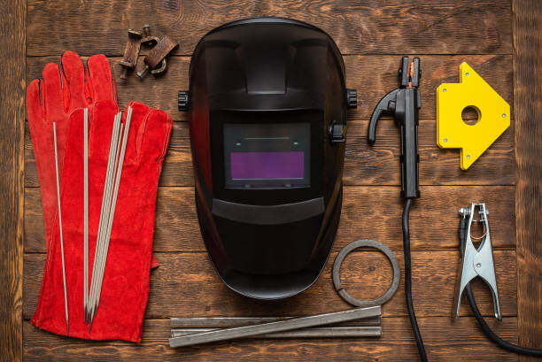 welding helmet, torch, cable and other accessiories