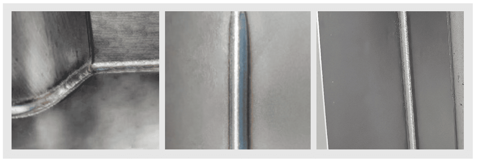 LUX Series Air-Cooled Handheld Fiber Laser Welding Machine Welding Effect LUX Series Air-Cooled Handheld Fiber Laser Welding Machine Welding Effect